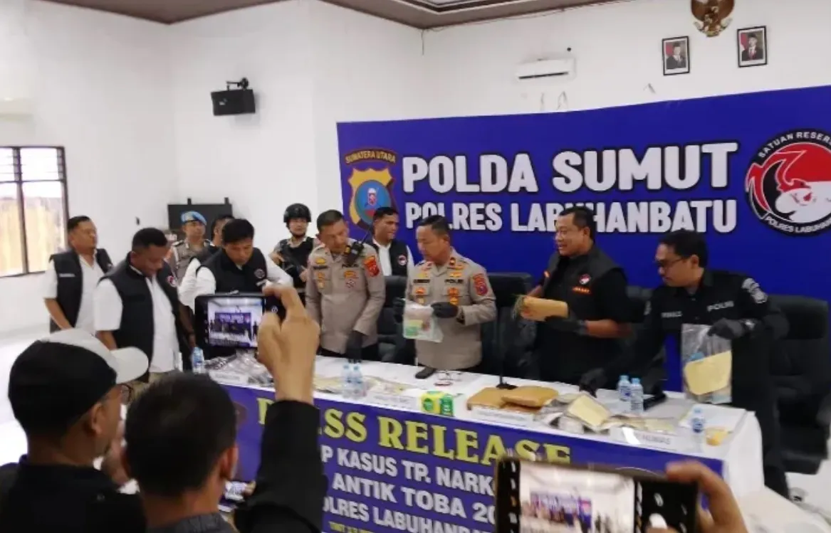 Operasi Antik Toba 2026, Polres Labuhanbatu Ungkap 81 Kasus Narkoba
