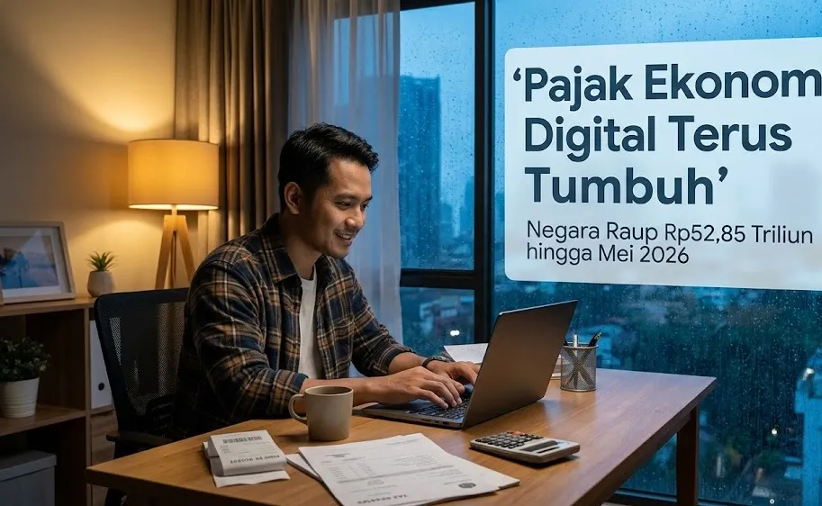 Pajak Ekonomi Digital Terus Tumbuh, Negara Raup Rp52,85 Triliun hingga Mei 2026