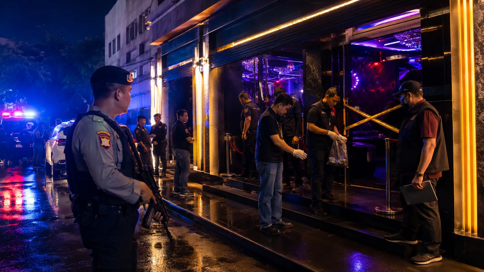 Phantom KTV Medan Ditutup, Polisi Ungkap Dugaan Jaringan Ekstasi Berkedok THM