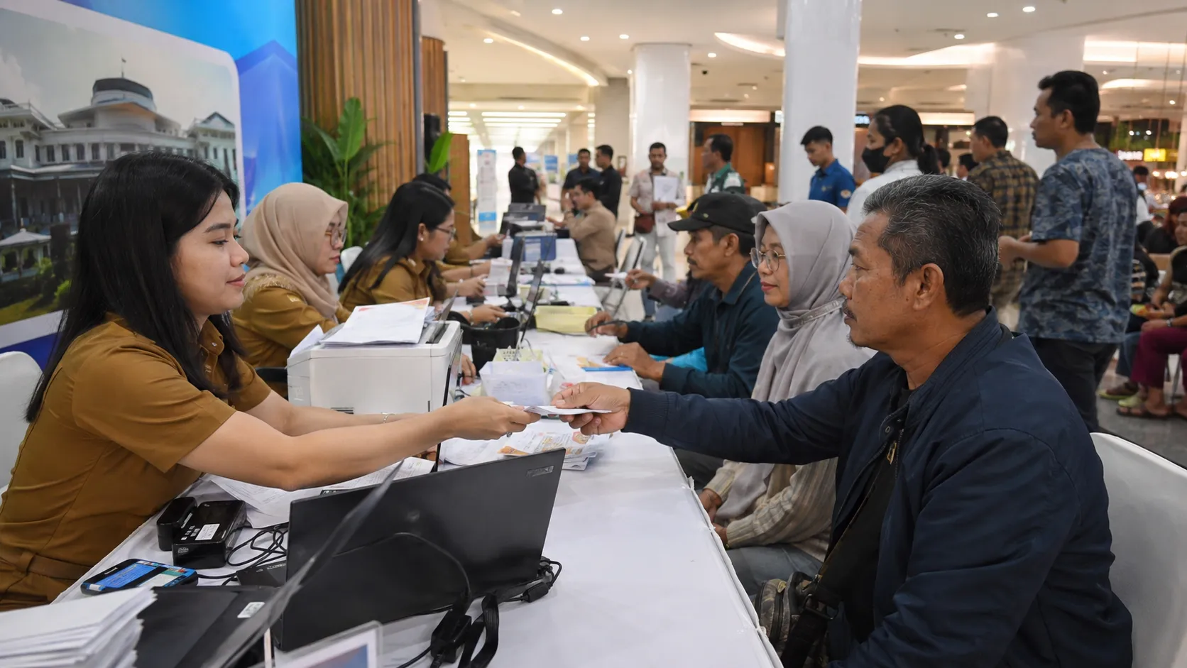 Pojok PBB Medan Amplas Himpun Rp309 Juta, Warga Manfaatkan Penghapusan Denda