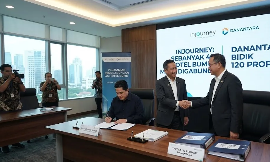 Sebanyak 45 Hotel BUMN Mulai Digabung ke InJourney, Danantara Bidik 120 Properti