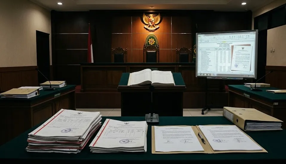 Sidang Korupsi Smartboard Langkat Ungkap Kesaksian Soal Penandatanganan Dokumen Pembayaran