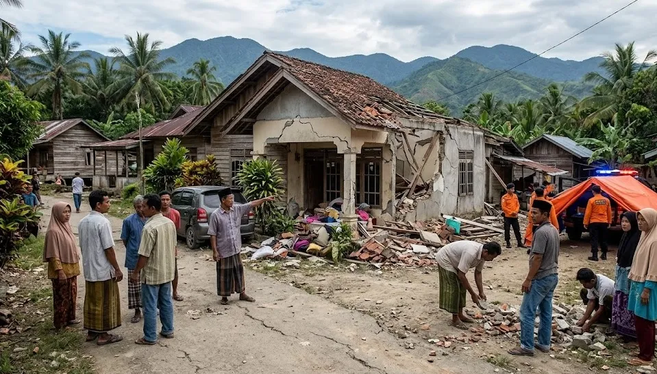 Sulteng Diguncang Gempa Darat M 6,7: Tiga Wilayah Laporkan Kerusakan Bangunan