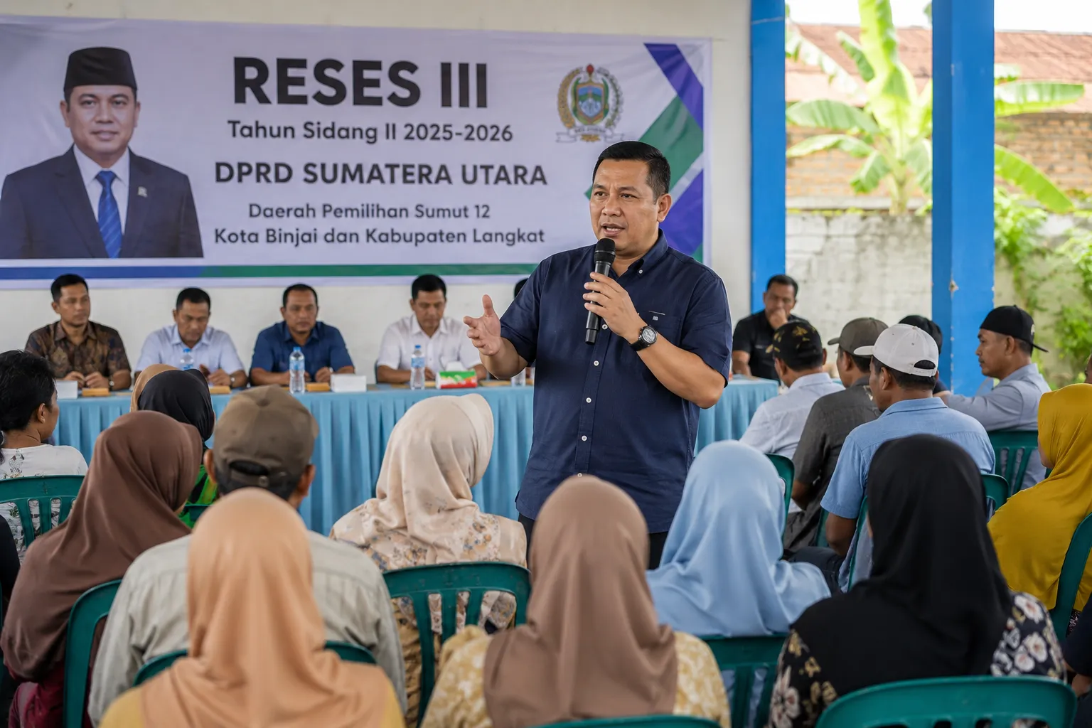 Warga Binjai dan Langkat Keluhkan Begal, Barak Narkoba, hingga Jalan Rusak saat Reses DPRD Sumut