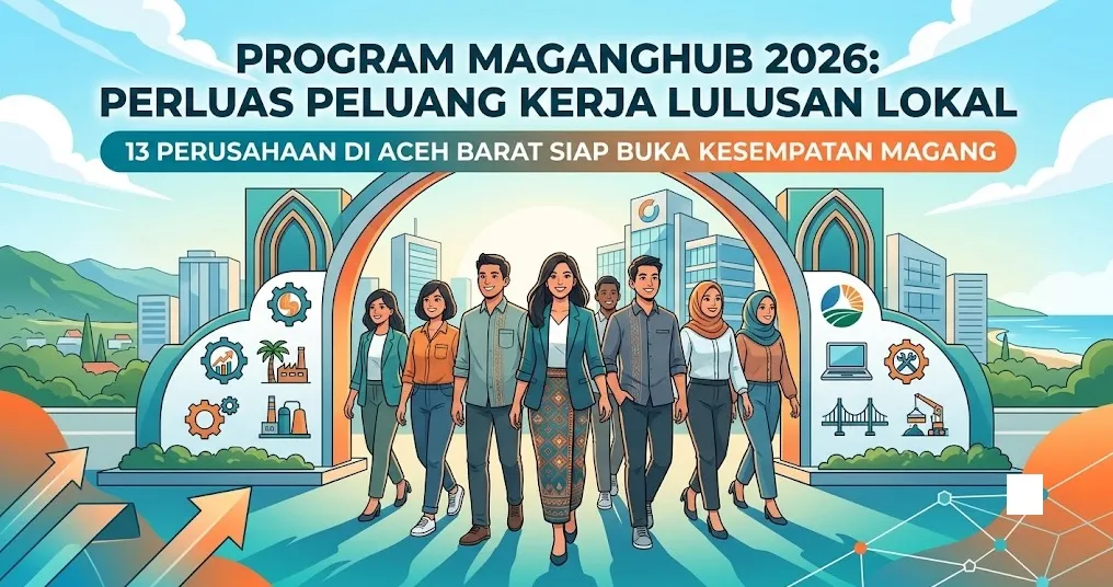 13 Perusahaan di Aceh Barat Siap Buka Kesempatan Magang, Program Maganghub 2026 Perluas Peluang Kerja Lulusan Lokal