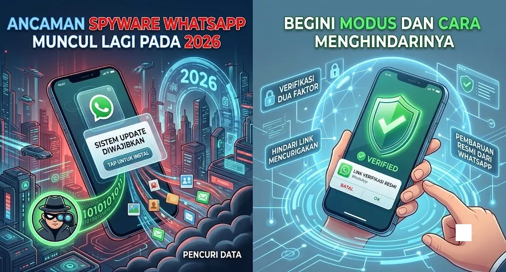 Ancaman Spyware WhatsApp Muncul Lagi pada 2026, Begini Modus dan Cara Menghindarinya