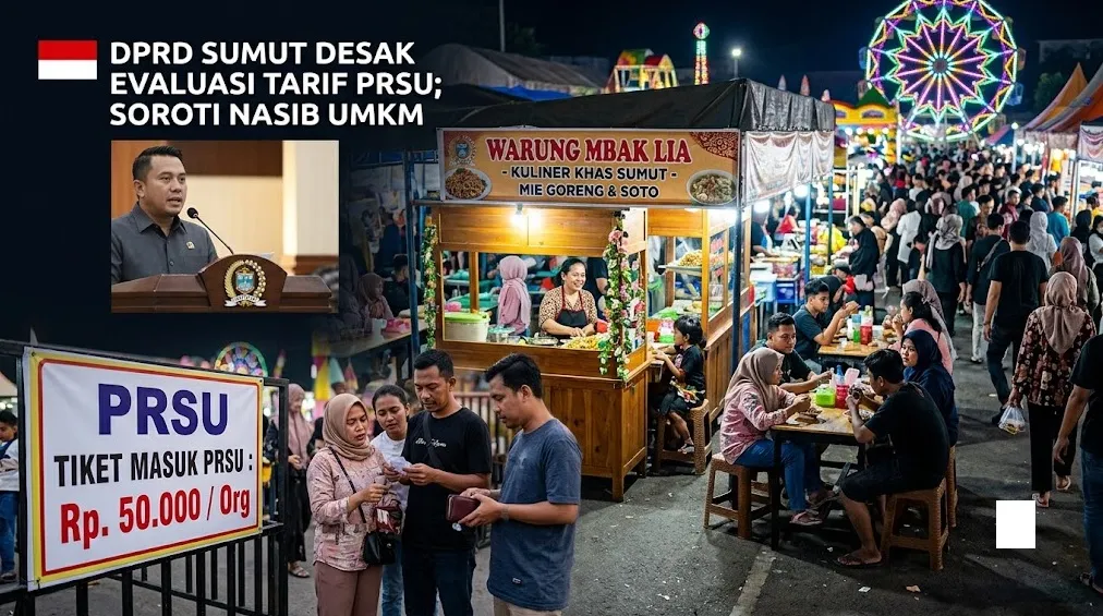 DPRD Sumut Minta Tarif Tiket PRSU Dievaluasi, Soroti Dampaknya terhadap UMKM
