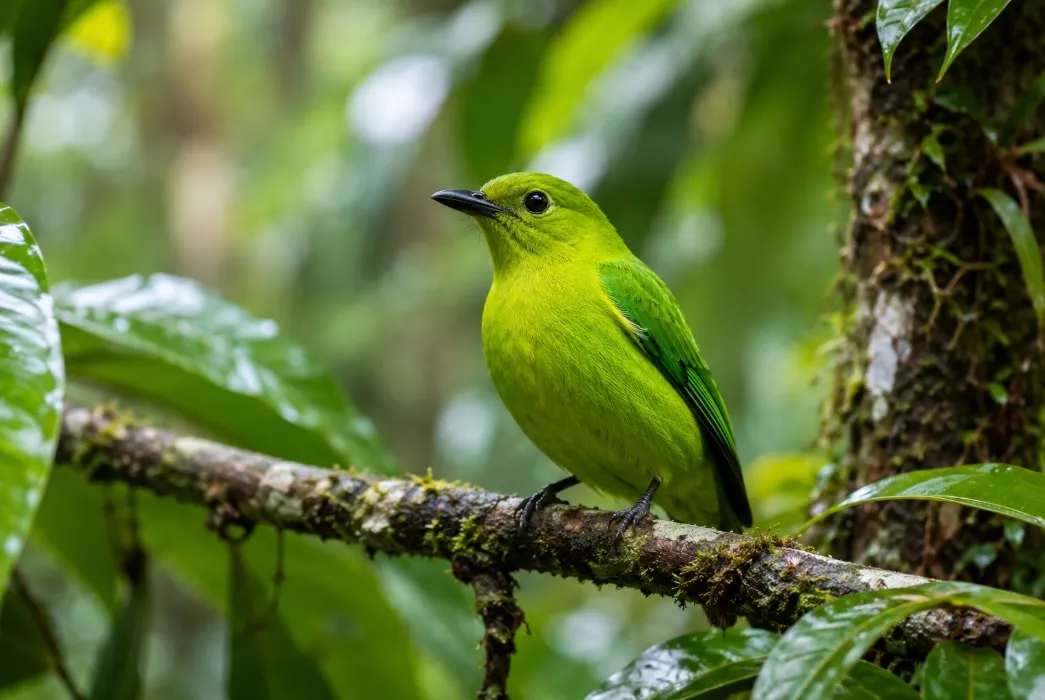 Hilang 100 Tahun, Burung Langka Hijau Limau Muncul Lagi di Maluku