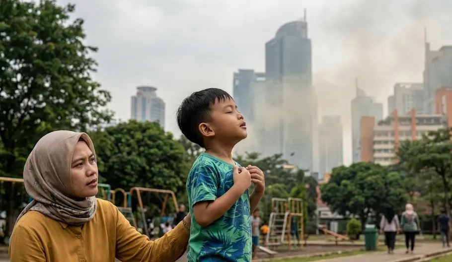 IDAI: Polusi Udara Bisa Turunkan Fungsi Paru Anak, Bahkan Tanpa Gejala