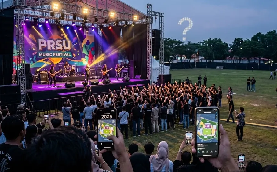 Klaim 10 Ribu Penonton Konser di PRSU Dipertanyakan, Pengunjung Sebut Hanya Sekitar 1.500
