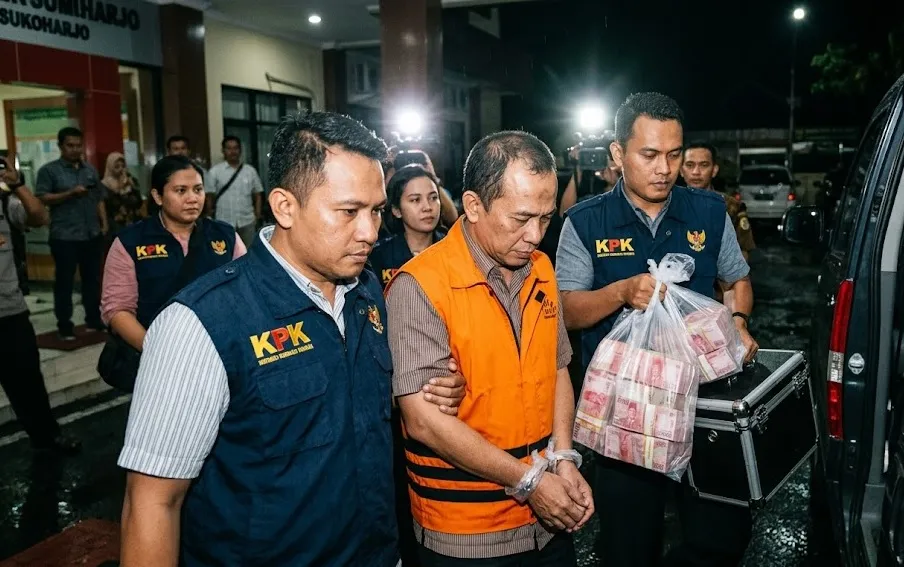 KPK Tahan Bupati Sukoharjo dalam Kasus Dugaan Pemerasan, Sita Uang Miliaran Rupiah