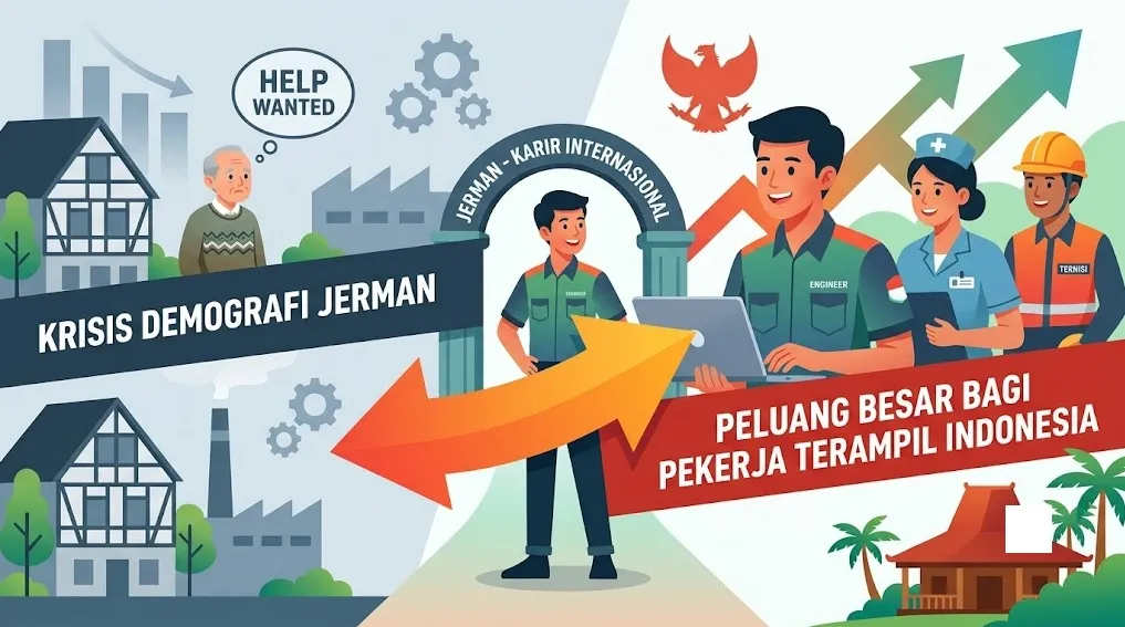 Krisis Demografi Jerman Buka Peluang Besar bagi Pekerja Terampil Indonesia