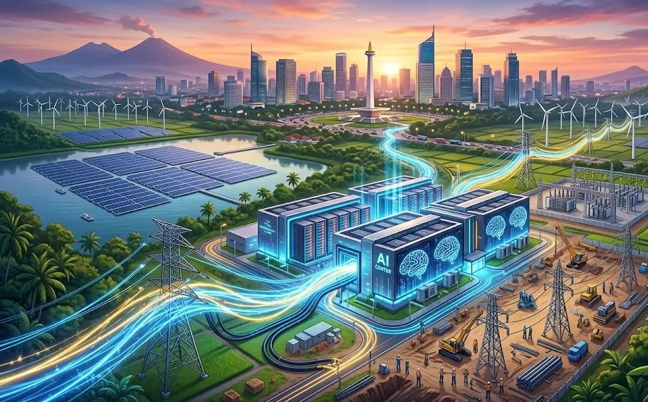 Listrik RI Harus Nambah 1.500 MW Demi Kejar AI, Ini Tantangannya