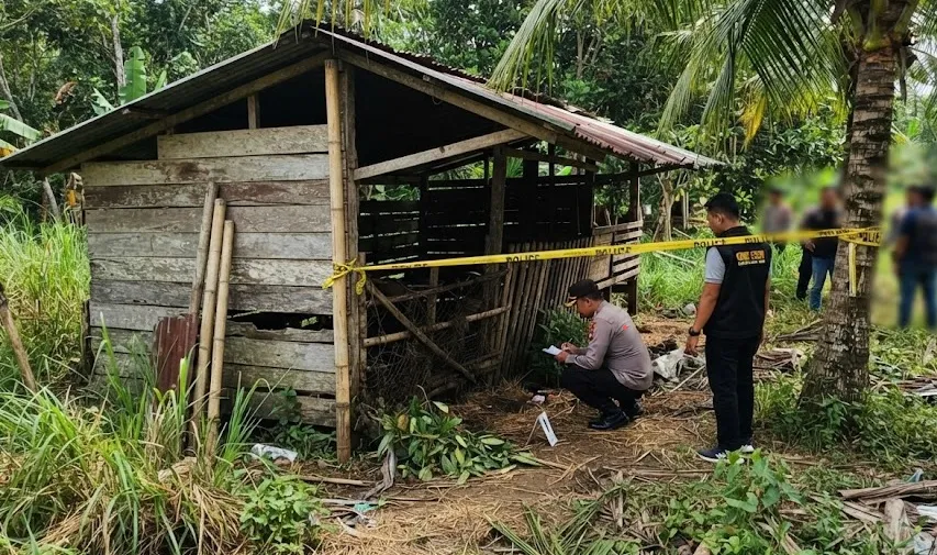 Mayat Pria 70 Tahun Ditemukan Membusuk di Bekas Kandang Kambing Batang Kuis