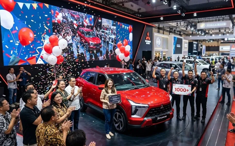 Mitsubishi Bidik 1.000 Unit New Xforce Terjual Selama GIIAS 2026