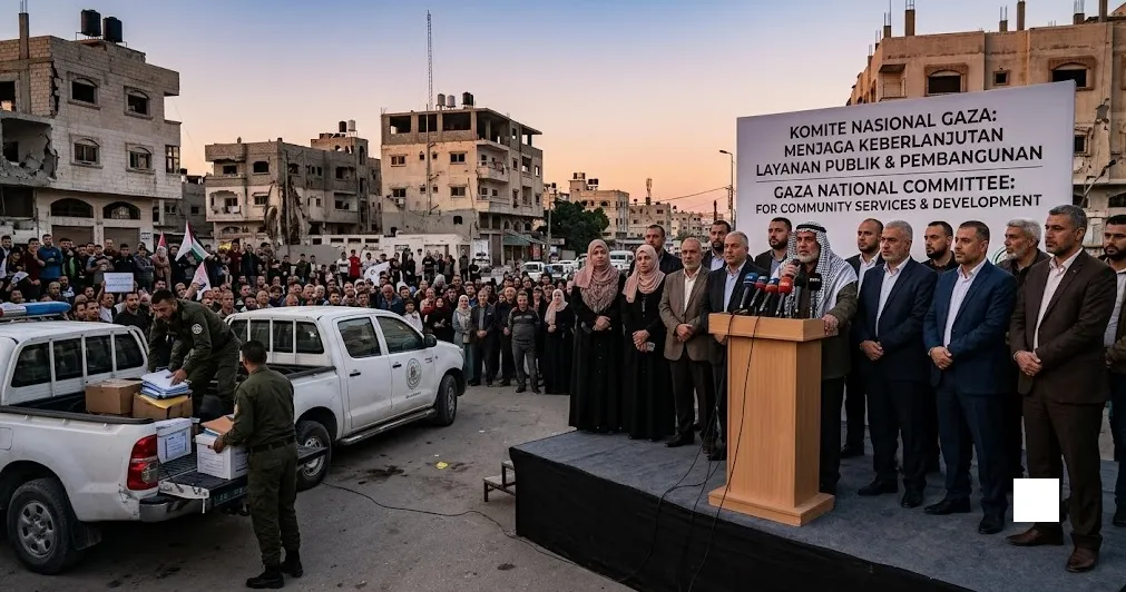 Pemerintahan Hamas di Gaza Mundur, Komite Nasional Disiapkan Kelola Wilayah
