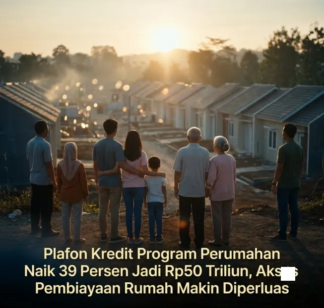 Plafon Kredit Program Perumahan Naik 39 Persen Jadi Rp50 Triliun, Akses Pembiayaan Rumah Makin Diperluas