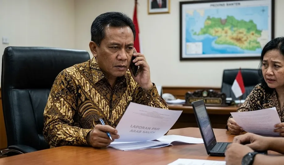 PMI Serang Ngaku Disekap di Arab Saudi, Gubernur Banten Kebut Penanganan