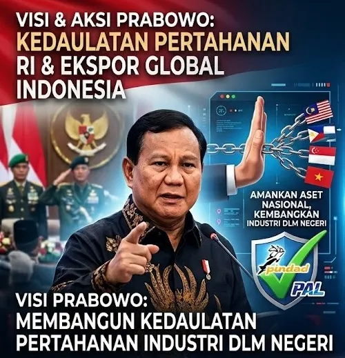 Prabowo Klaim Pernah Gagalkan Penjualan Industri Pertahanan ke Asing, Kini Pindad dan PT PAL Tembus Pasar Global