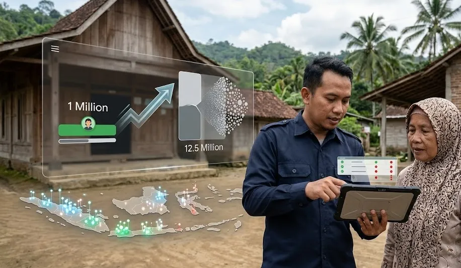 Prabowo Minta Pemerintahan Digital Kelas Dunia, Baru 1 Juta dari 12,5 Juta Keluarga Bansos Terdaftar