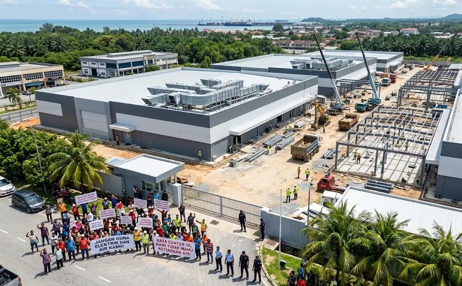 Ramai-Ramai Bangun Data Center di Malaysia, Warga Protes Takut Listrik dan Air Langka