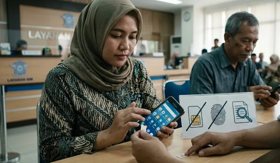 Registrasi SIM Biometrik Belum Wajib untuk Nomor Lama, Kemkomdigi Masih Kaji Penerapan Lebih Luas