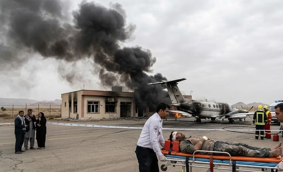 Serangan AS Hantam Bandara Iranshahr, Media Iran Laporkan Satu Warga Terluka