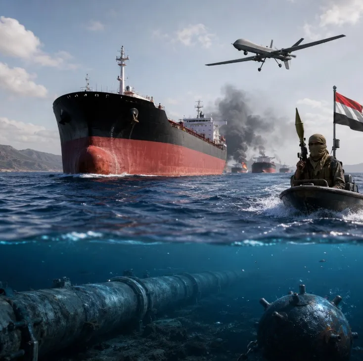 Setelah Selat Hormuz, Kini Blokade Houthi di Laut Merah Ancam Pasokan Minyak ke Asia