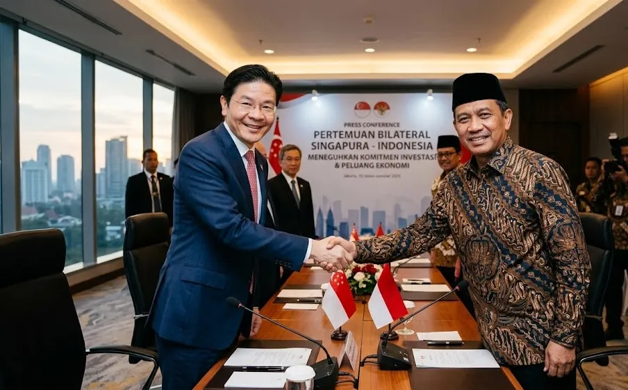 Singapura Tegaskan Komitmen Investasi di Indonesia, Lawrence Wong Soroti Peluang Ekonomi dan Lapangan Kerja