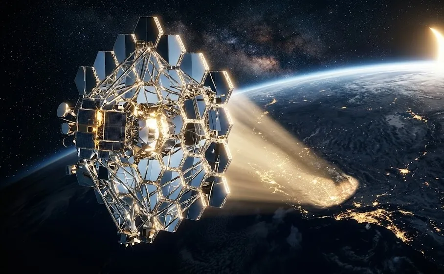 Startup AS Kantongi Izin Luncurkan Satelit Cermin Penerang Malam dari Luar Angkasa