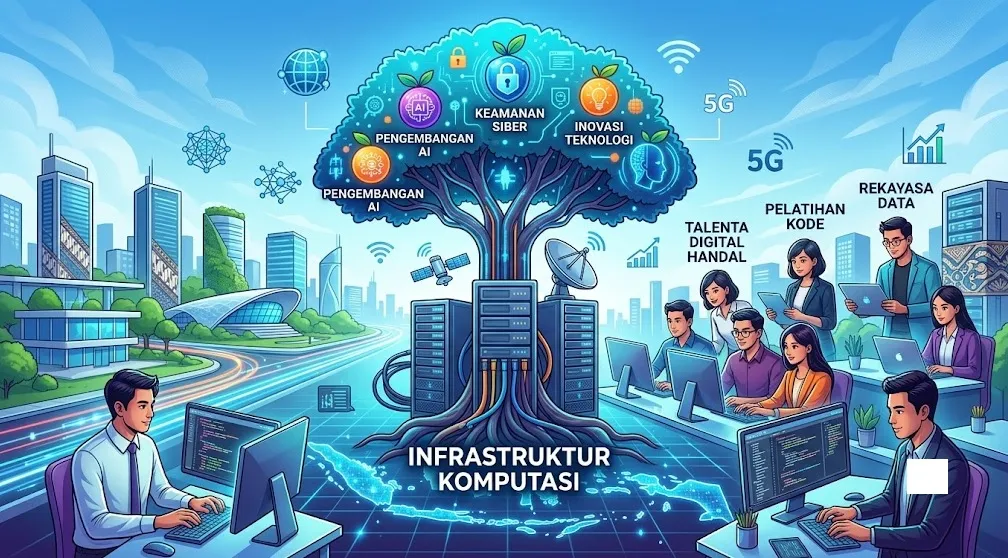 Tak Ingin Hanya Jadi Pasar AI, Indonesia Perkuat Infrastruktur Komputasi dan Talenta Digital