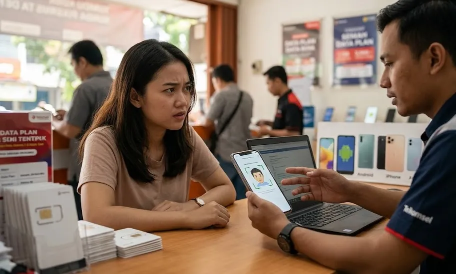 Waspada Modus Baru Registrasi SIM Card Pakai Wajah Orang Lain, Ini Penjelasan Komdigi