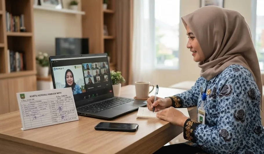 WFH Tiap Jumat, Pemkot Batam Awasi ASN Lewat Zoom dan Kartu Kendali Harian
