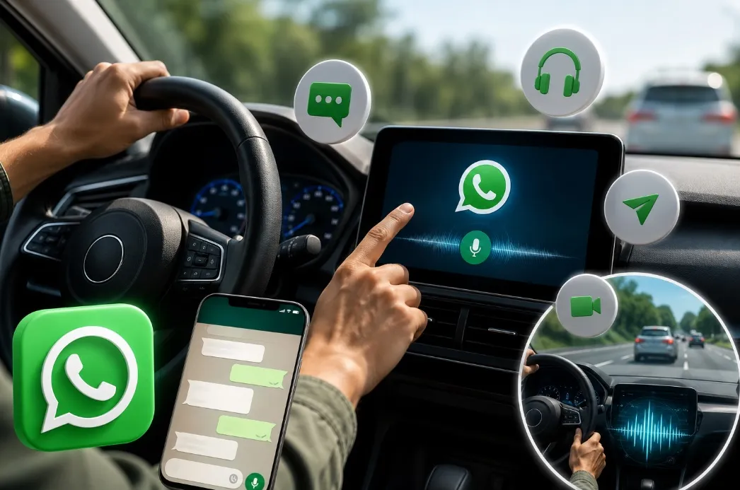 WhatsApp Update 4 Fitur Baru, Bisa Balas Chat di Mobil Tanpa Pegang HP