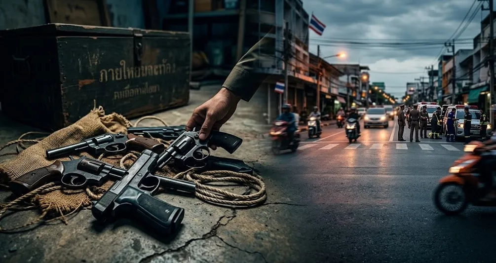 10 Juta Senjata Ilegal Beredar di Thailand, Ribuan Nyawa Melayang Tiap Tahun