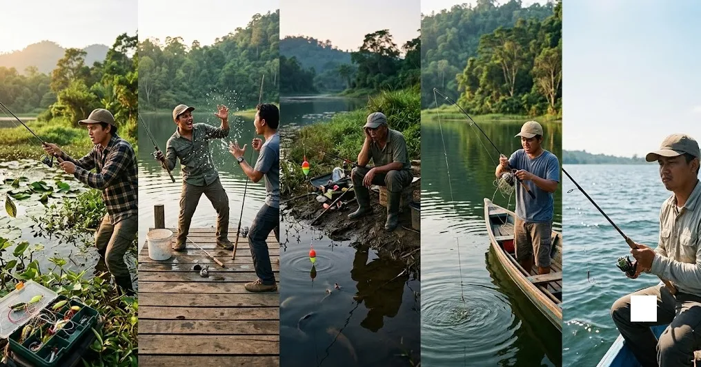5 Kesalahan Receh yang Bikin Acara Mancing Kita Sepi Strike