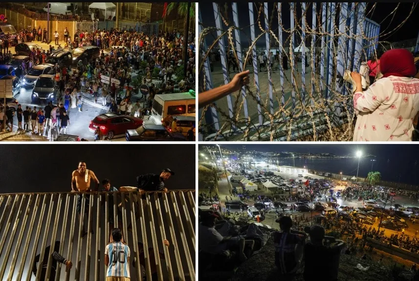 50 Ribu Migran Serbu Ceuta dari Maroko dalam Semalam, Puluhan Tewas, Picu Gejolak Politik di Eropa