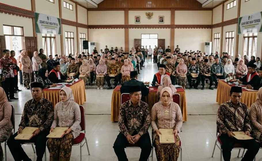 81 Pasangan di Sipirok Ikuti Sidang Isbat Nikah Terpadu, Kejar Legalitas Pernikahan Secara Negara