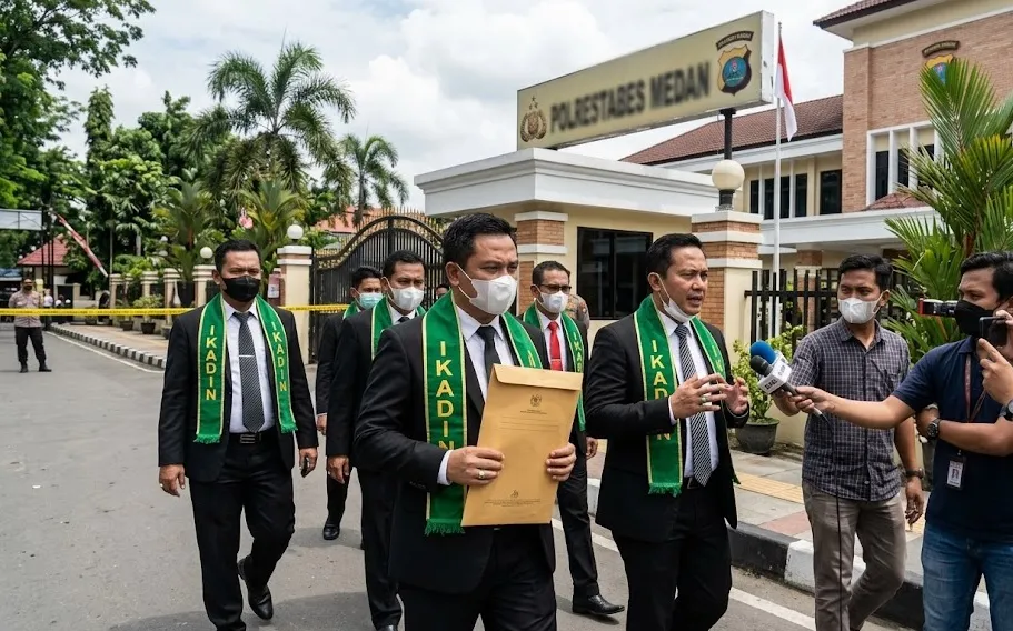 Advokat IKADIN Desak Polrestabes Medan Usut Tuntas Kematian Eks Istri Polisi di Helvetia