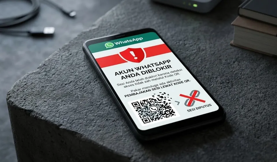 Banyak Akun WhatsApp Tiba-tiba Diblokir, Pakar Duga Ada Pembajakan Sesi Lewat Kode QR