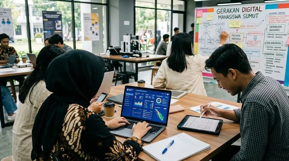 Bukan Sekadar Pengguna, Pemprov Sumut Minta Mahasiswa Jadi Penggerak Digital