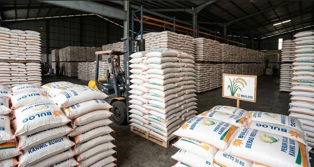 Bulog Sumut Tambah 46.000 Ton Beras hingga September, Harga SPHP Dipastikan Tetap Rp13.100/Kg