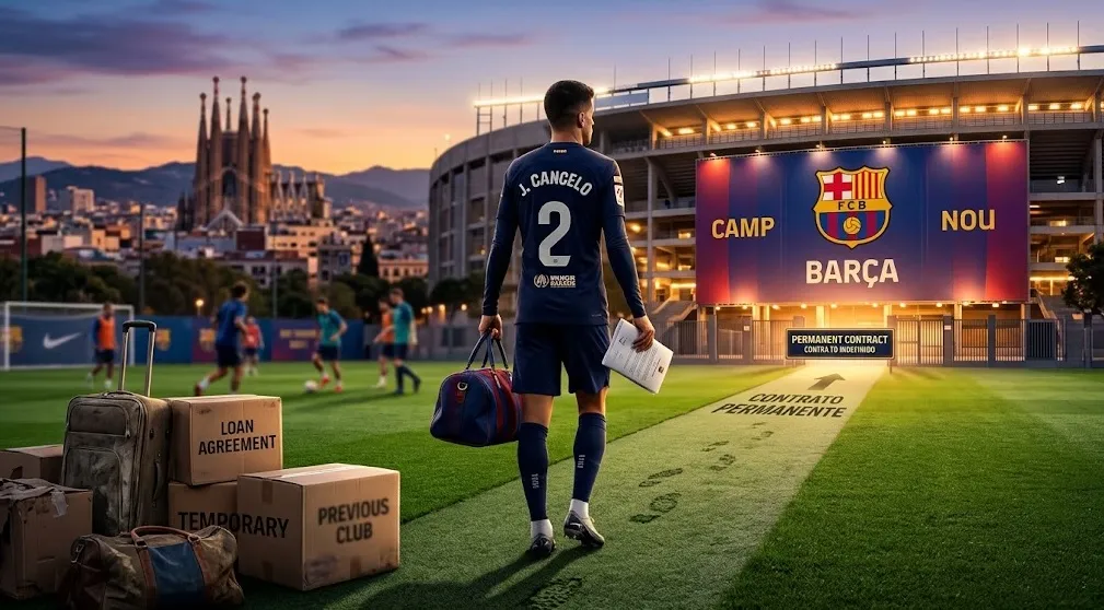 Dari Pinjaman ke Kontrak Permanen: Perjalanan Cancelo Kembali ke Barcelona