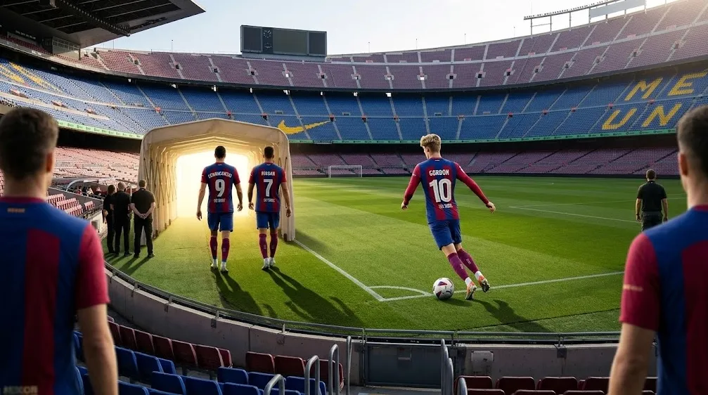 Ditinggal Lewandowski dan Ferran Torres, Barcelona Kini Punya Anthony Gordon