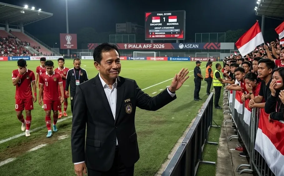 Gagal ke Semifinal Piala AFF 2026, Sekjen PSSI Minta Publik Jangan Hujat Pemain dan Pelatih