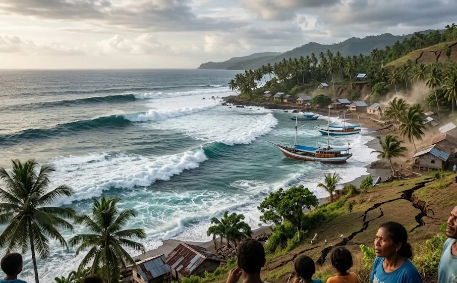 Gempa M5,6 Guncang Laut di Barat Laut Halmahera Barat, Tak Berpotensi Tsunami