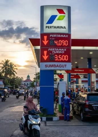Harga Pertamax dan Pertamax Turbo Turun di Sumbagut Mulai 1 Agustus 2026