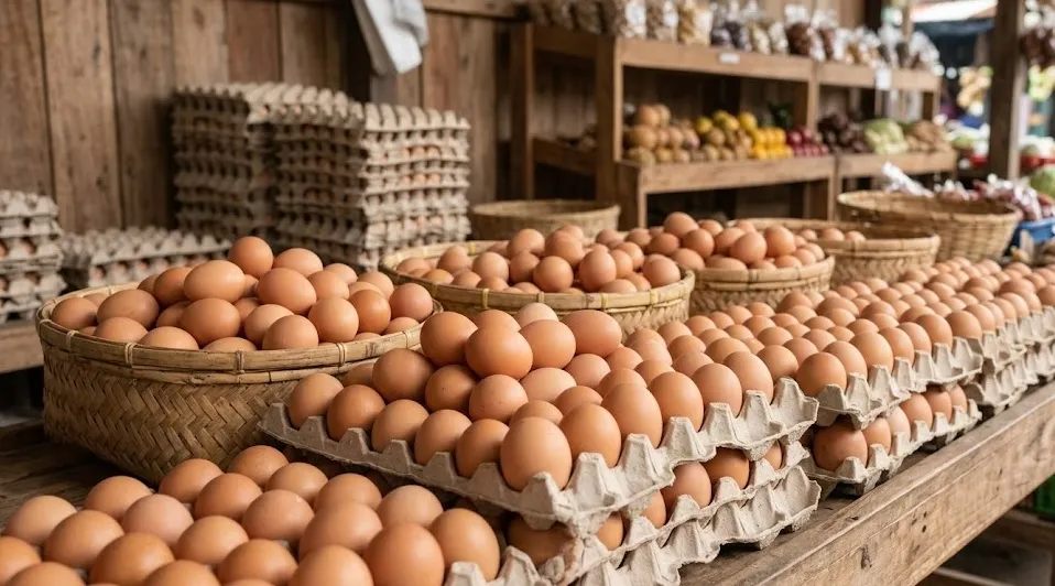 Harga Telur Anjlok, Mentan Amran Terbitkan Aturan Wajib SPPG Serap Telur dari Peternak