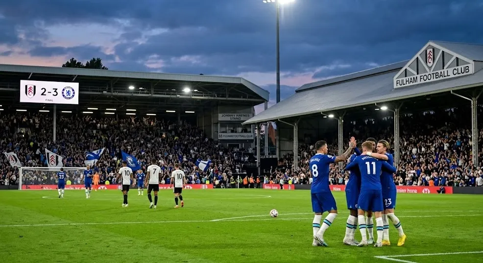 Hasil Liga Inggris: Fulham 2-3 Chelsea