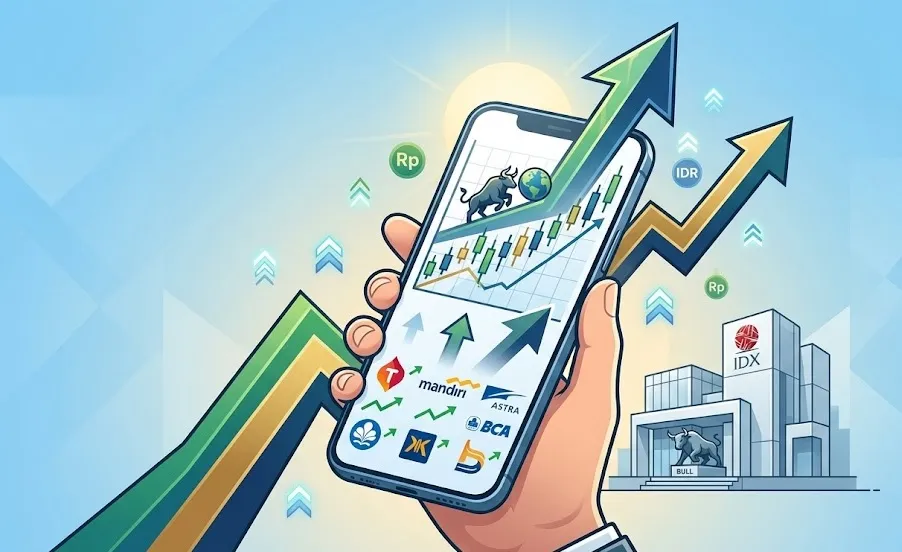 IHSG Dibuka Menguat 36,49 Poin ke 6.272, LQ45 Naik 0,97 Persen